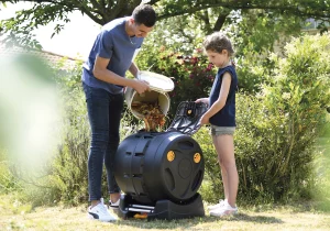 EasyMix 2-in-1 Composter 4001 8000 - EasyMix 2-in-1 Composter. 100-100-498 - Bokashi Pure Kitchen Composter.